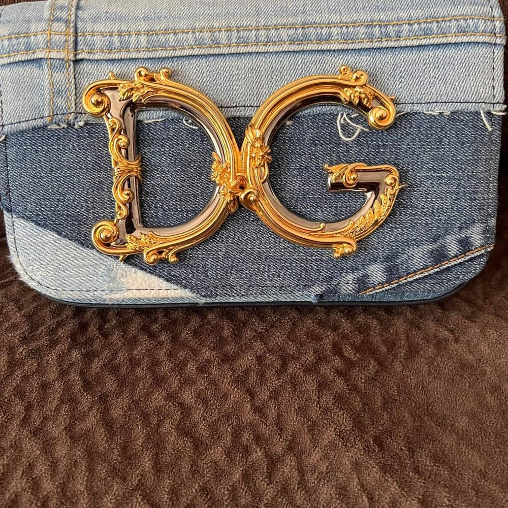 Dolce & Gabbana Denim Handbag